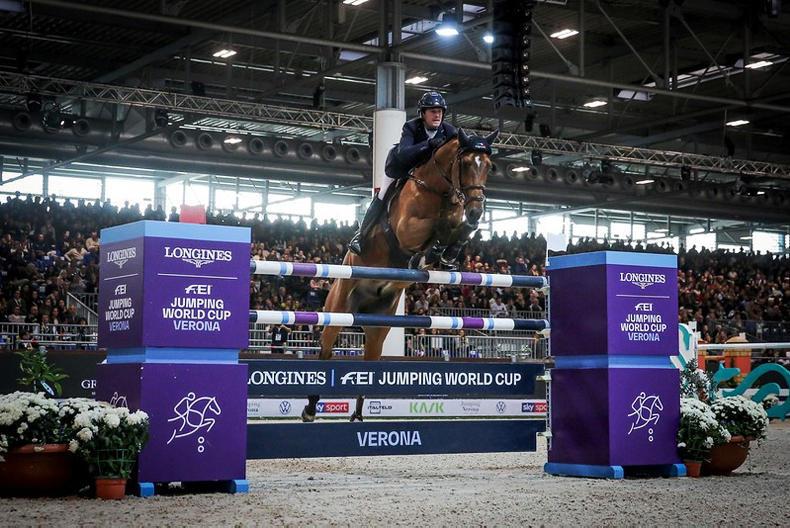 SHOW JUMPING Kenny second in Verona World Cup 10 November 2019 Free